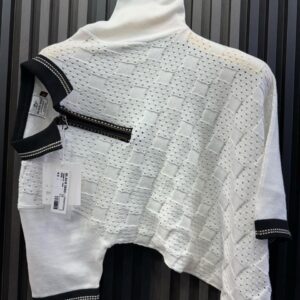 Black Bird 100% Cotton Yarn White T-Shirt