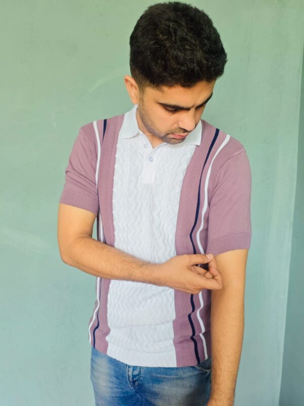 knit cotton tshirt for men
