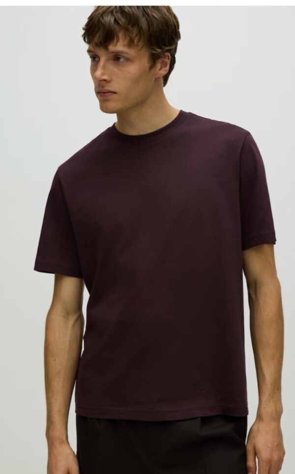 Round Neck brown T-shirt