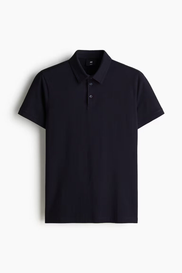 Slim Fit Navy Blue Polo shirt